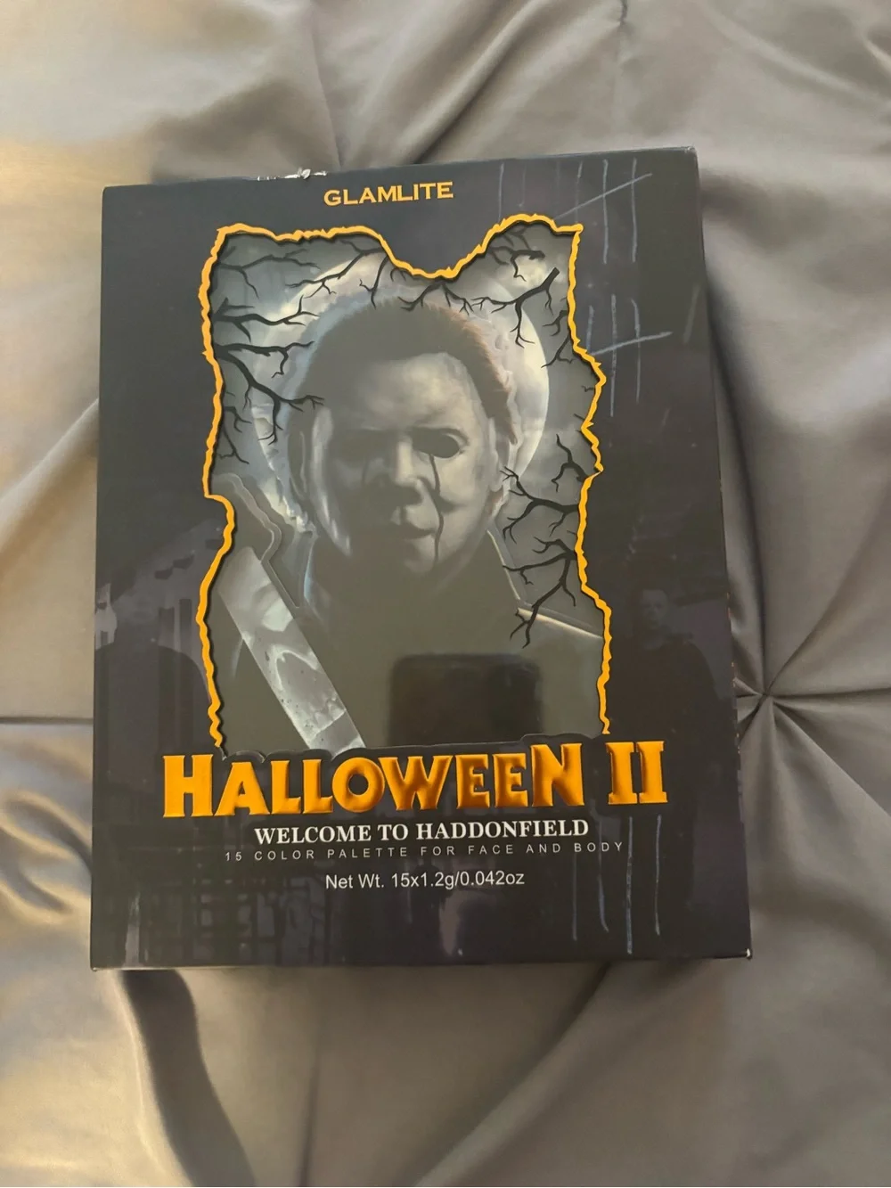 Glamlite x Halloween II Eyeshadow Palette - Black